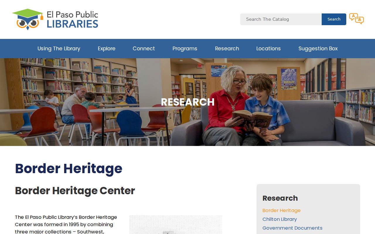 El Paso city directory research at Border Heritage